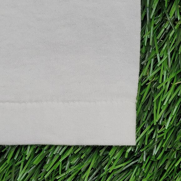 Vintage 90s Funny Golf Shirt M/L 20x24 White Fun-Wear Slogan - Picture 11 of 13